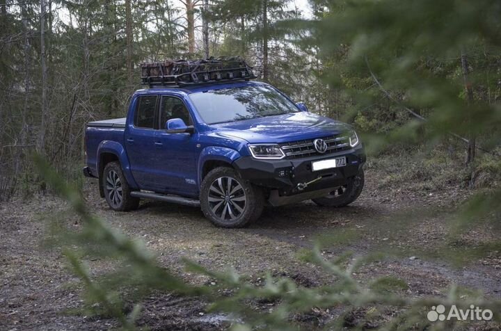 Бампер Rival силовой для Volkswagen Amarok