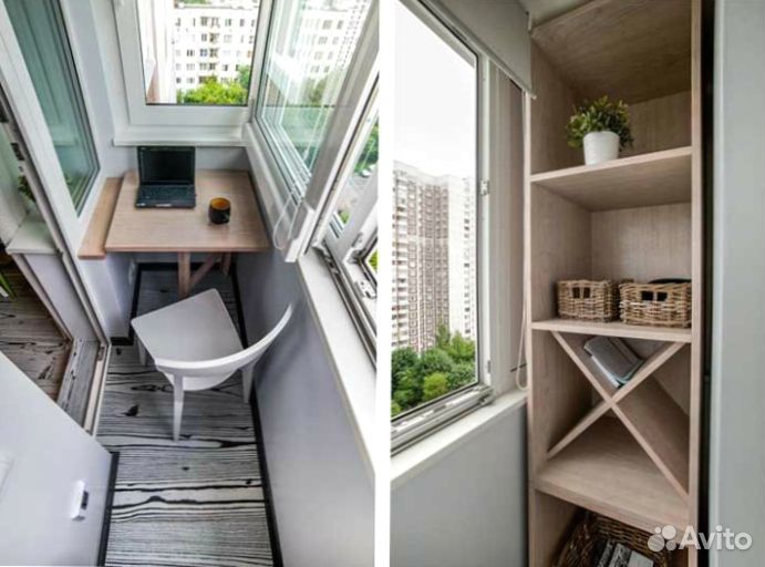 Остекление балконов. Отделка лоджий