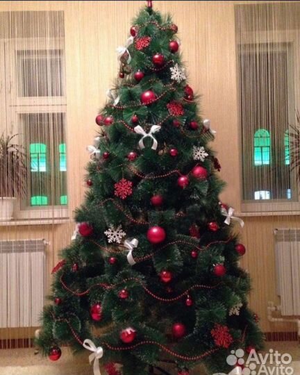 Елка сосна искусственная с шишками