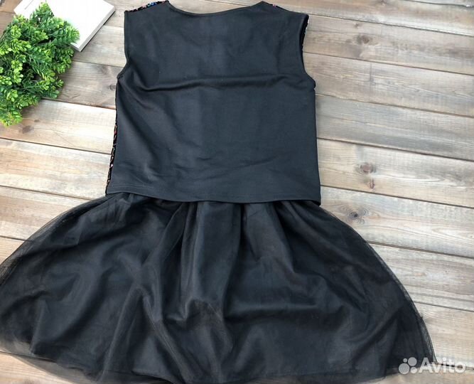 Платье с фатином для девочки 146 152 cool club
