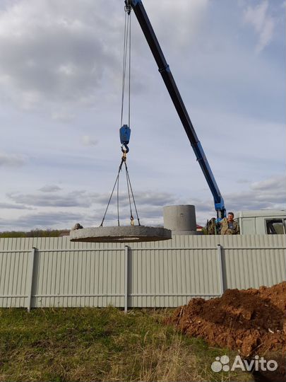 Водопровод сливные ямы,септики под ключ