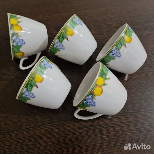 Фарфоровые чайные чашки/кружки