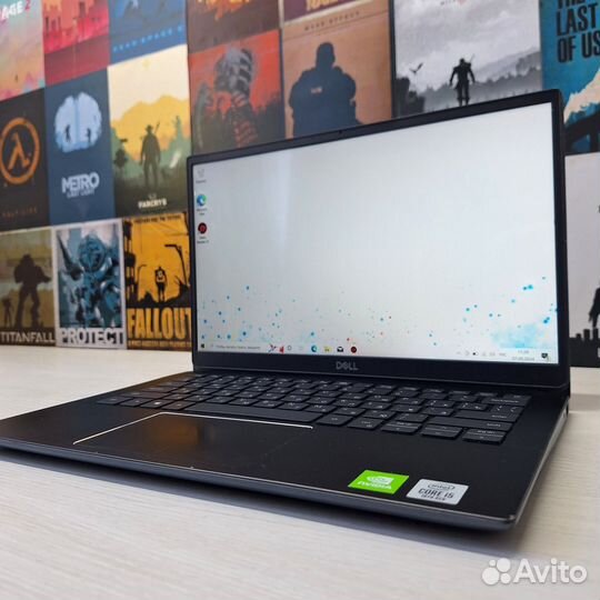 Ноутбук/Ультрабук Dell 13.3/i5-10th/MX250/8GB