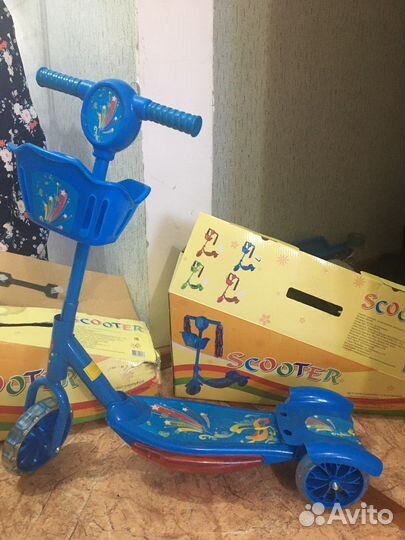 Самокаты детские новые
