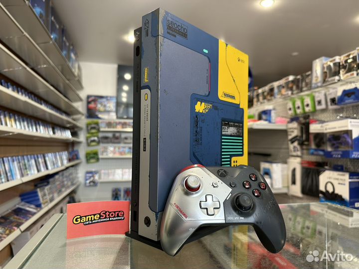 Microsoft Xbox One X Cyberpunk Edition