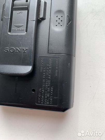 Кассетный плеер sony walkman wm-fx101