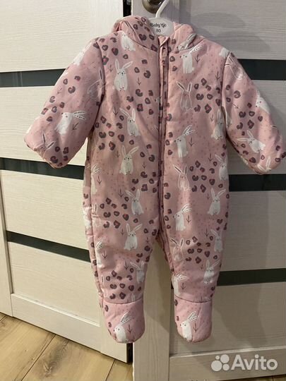 Комбинезон демисезонный для девочки 68