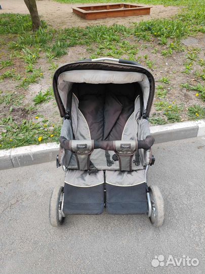 Коляска для двойни Emmaljunga