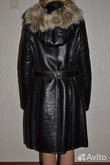 Дубленка натуральная женская 48 размер Турция