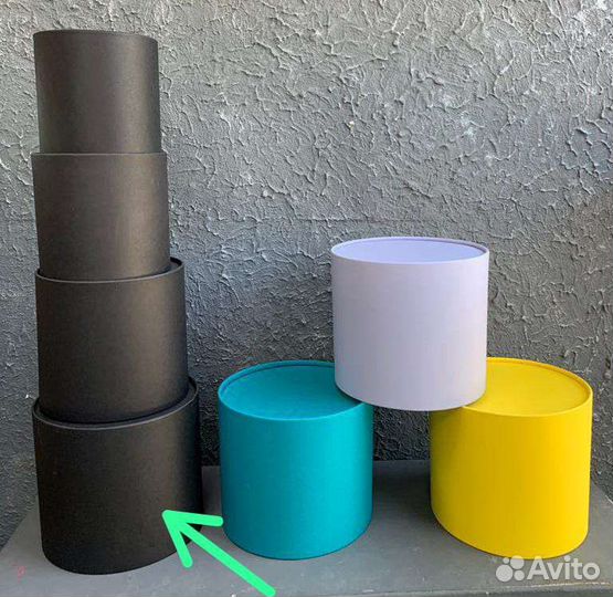 Шляпные коробки для творчества без крышки