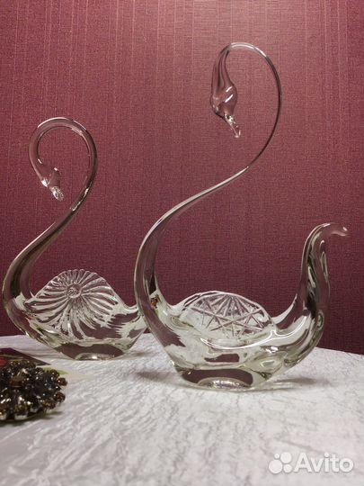 Лебеди салфетницы, для декора