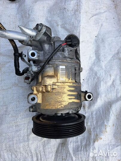 Рено Сценик 3 компрессор кондиционера denso