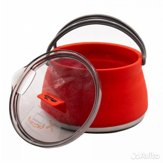 Чайник tramp складной силиконовый 1л