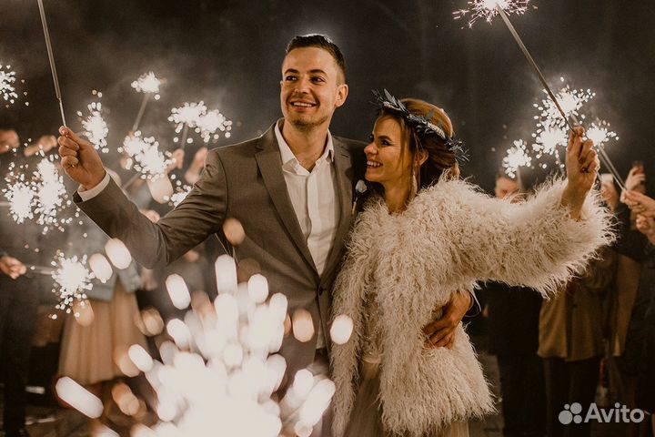 Бенгальские свечи-огни 40см