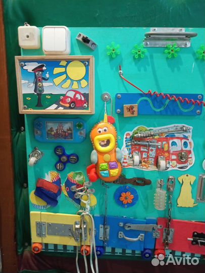 Бизиборд развивающая доска