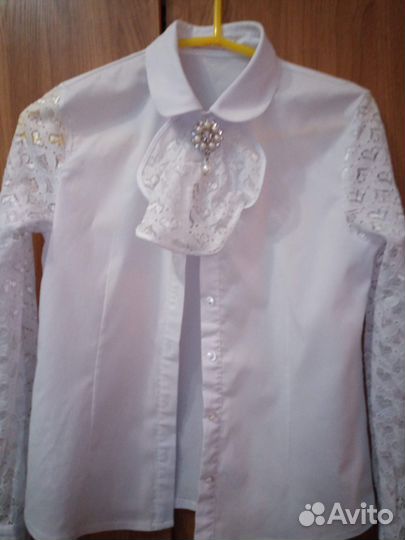 Блузка школьная