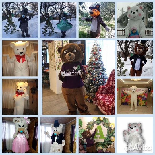 Изготовление ростовых кукол, сценической одежды