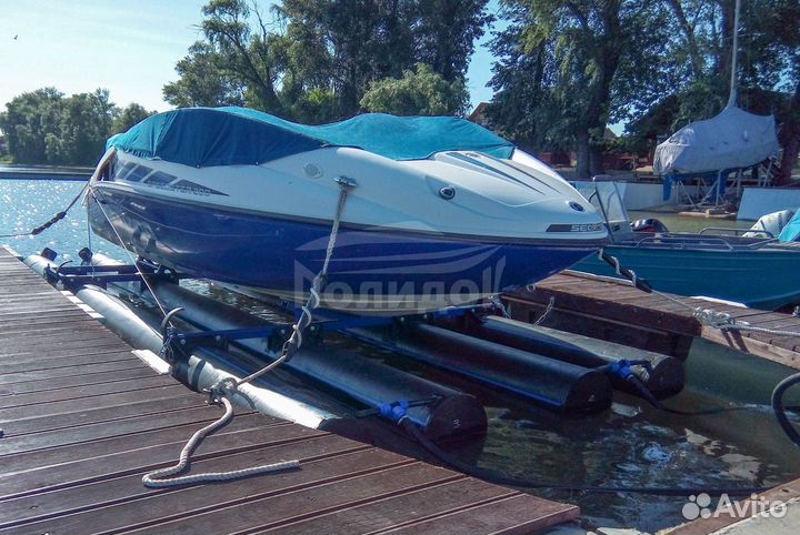 Понтон судоподъемник для катера (плавучий док) (м)