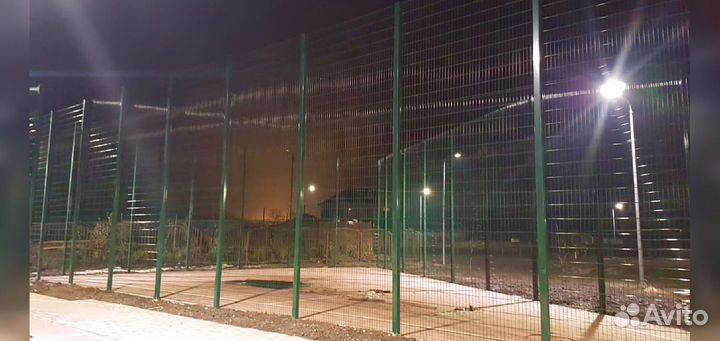 Забор сетка 3д