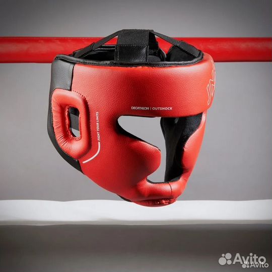 Шлем боксерский защитный со скулами