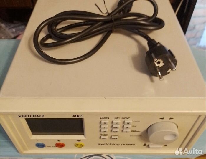 Импульсный блок питания voltcraft 4005