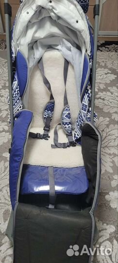 Детские санки коляска