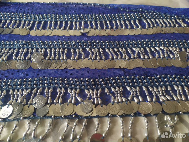 Пояс для восточного танца большой размер