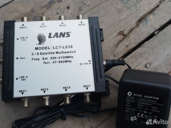 Спутниковый мультисвитч