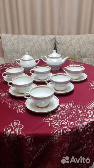 Чайные сервизы СССР Дулево и Минский фз