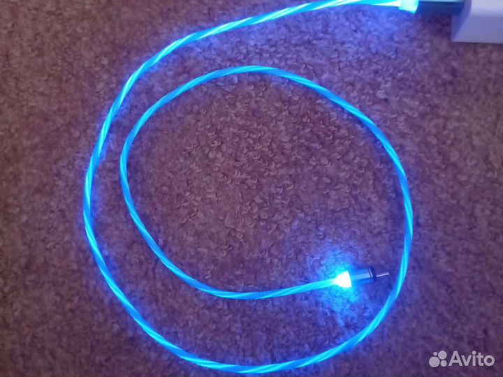 Магнитный зарядный кабель для мобильного тел