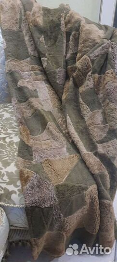 Плед из овчинки