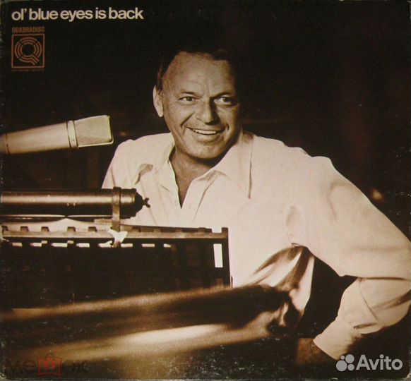 LP LP Frank Sinatra – Ol' Blue Eyes Is Back 1973 U