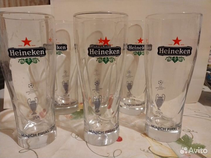 Бокалы Heineken 6 шт