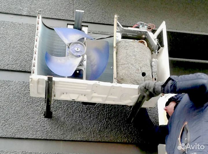 Чистка сплит систем Заправка кондиционера Ремонт