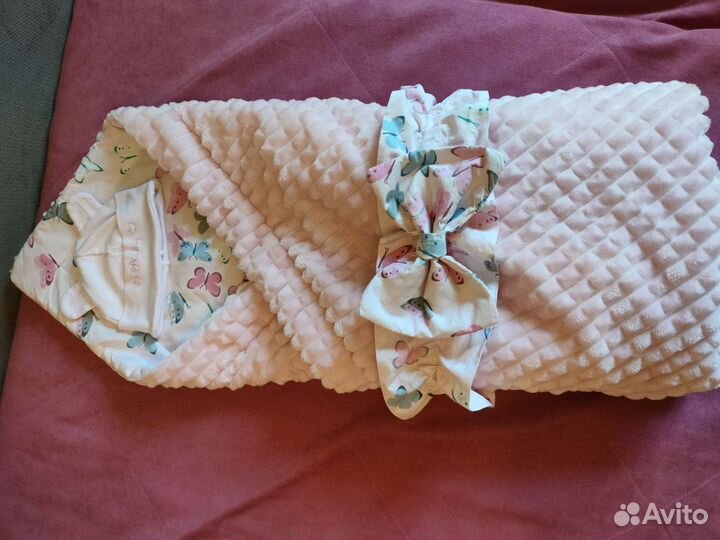 Конверт на выписку /одеяло, двухсторонний