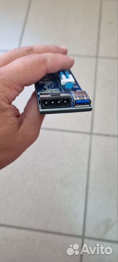 Райзер pci-e molex SATA