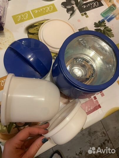 Термос для еды с контейнерами tescoma