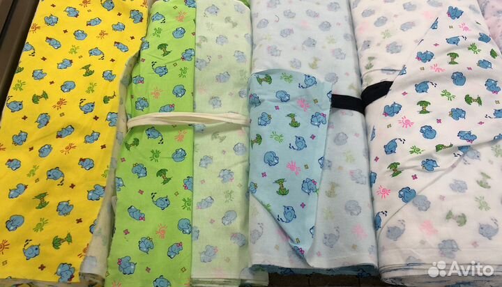 Ткань на пеленки Фланель детская