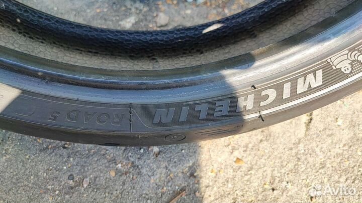 Шины michelin road 5 180 55 17/ 120 70 17