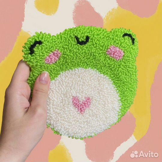 Коврик ручной работы 