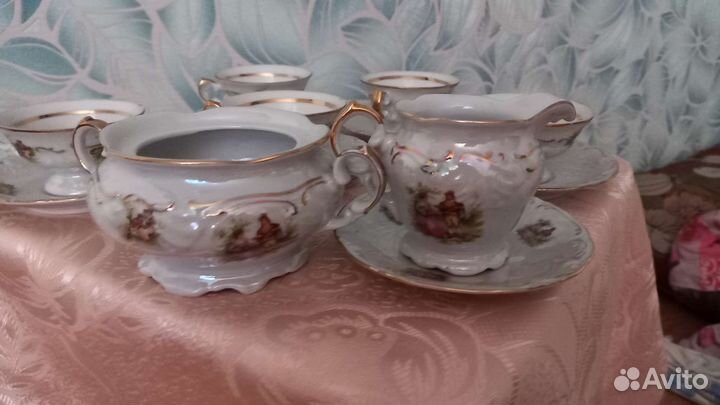 Набор столовой посуды фарфор