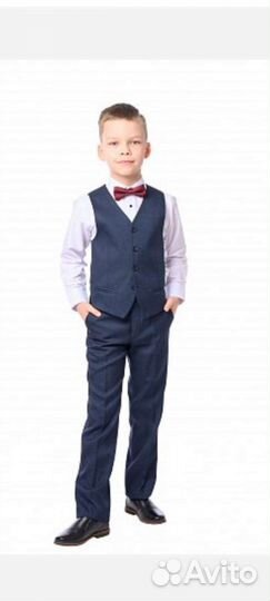 Т.Синие. Школьные костюмы, брюки, пиджаки, жилеты