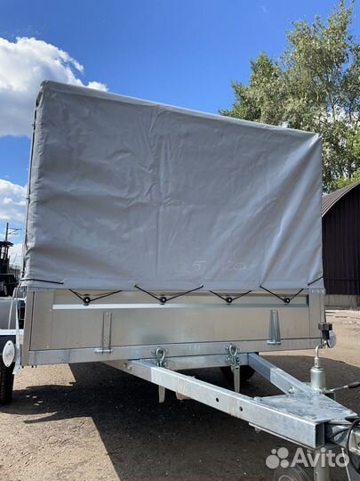 Прицеп легковой самосвал 2.5х1.56 с тентом Аэро