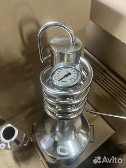 Дистиллятор фланцевый на 35 литров Умелец цфс35