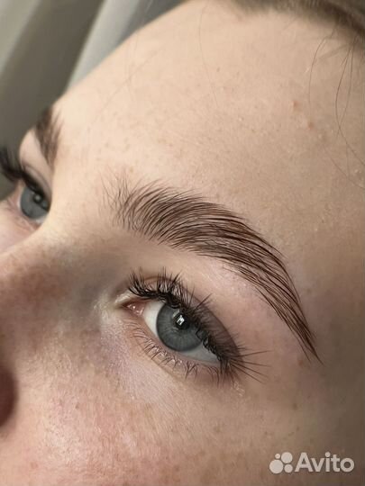 Оформление бровей