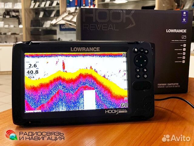 Эхолот Lowrance Hook Reveal 9 RUS Tripleshot