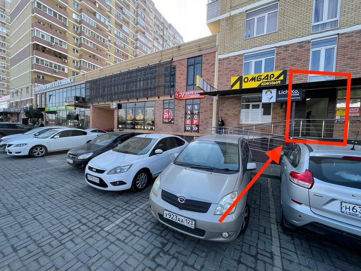 Помещение на трафике, 35 м²