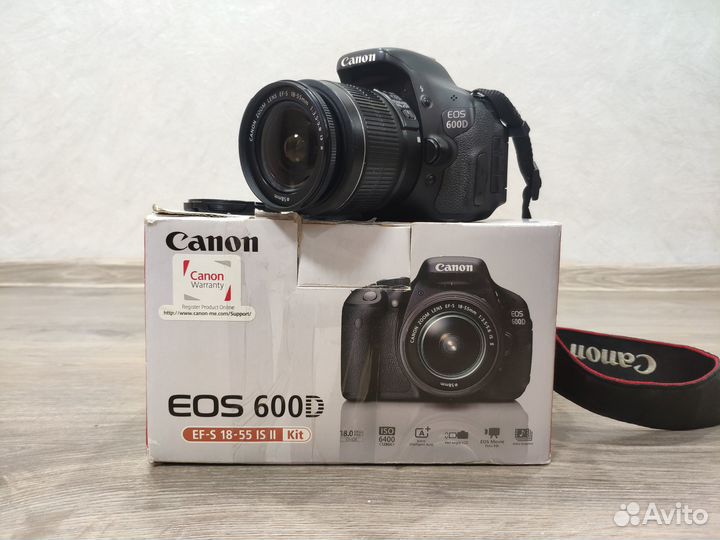 Canon 600D + 18-55mm II