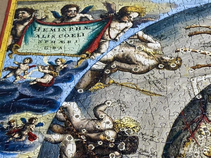 Фигурные пазлы 750 и 1500 деталей