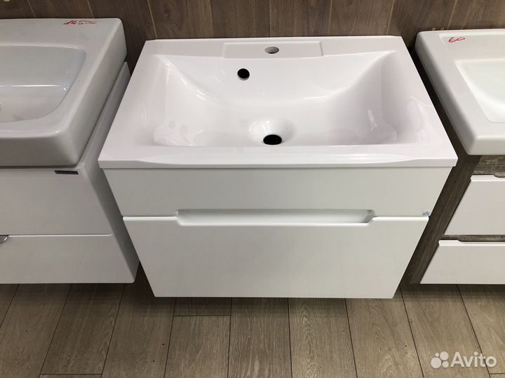 Тумба для ванной подвесная Оливия 65 см